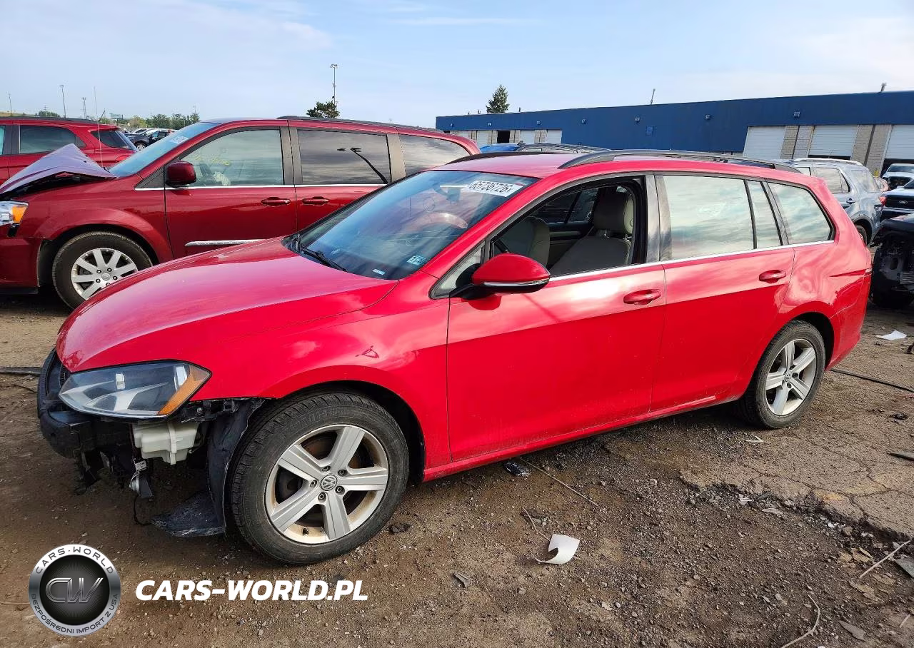 2015 Volkswagen Golf Sportwagen Tdi S VIN:3VWCA7AUXFM517930 - 1