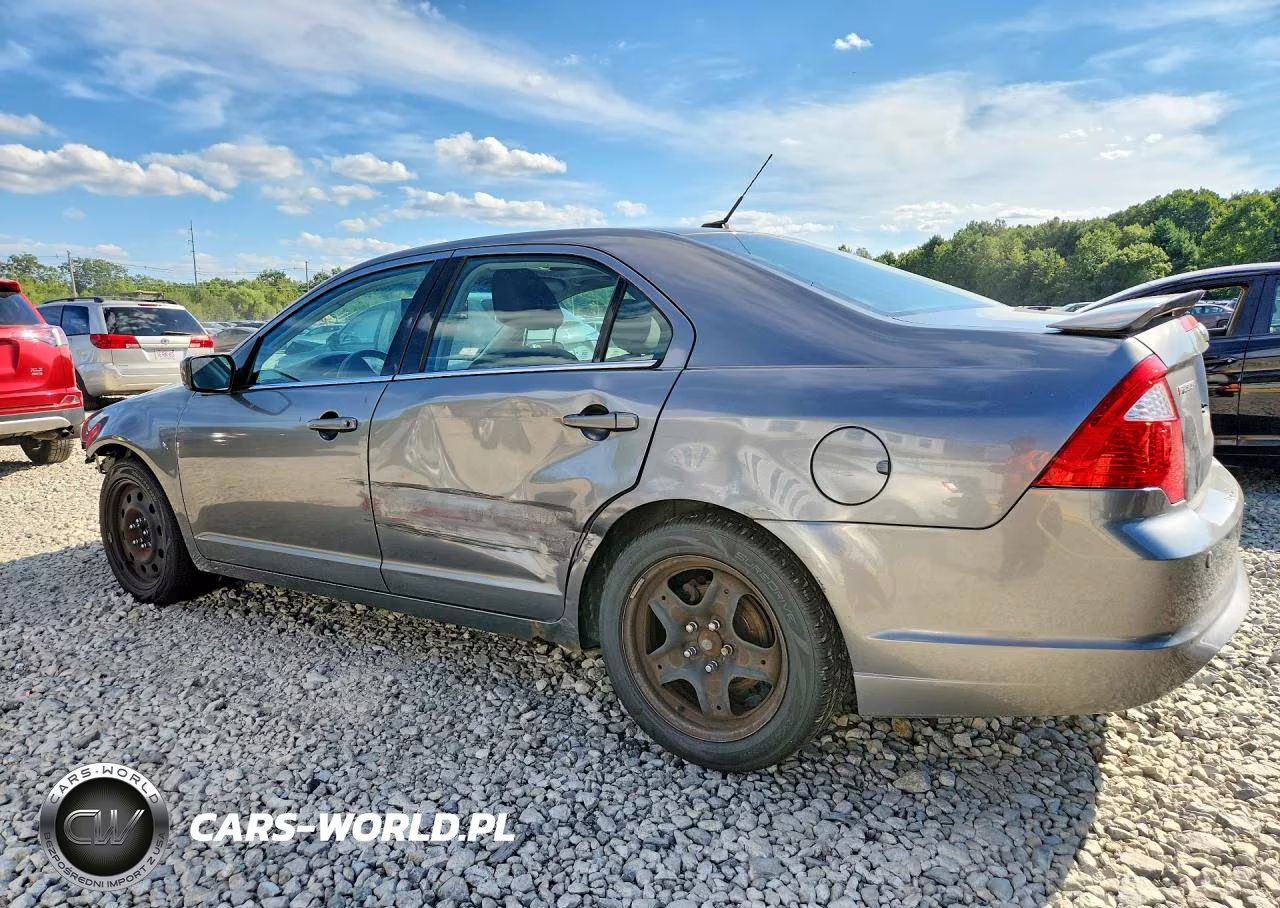 2010 Ford Fusion Se VIN:3FAHP0HG5AR337237 - 2