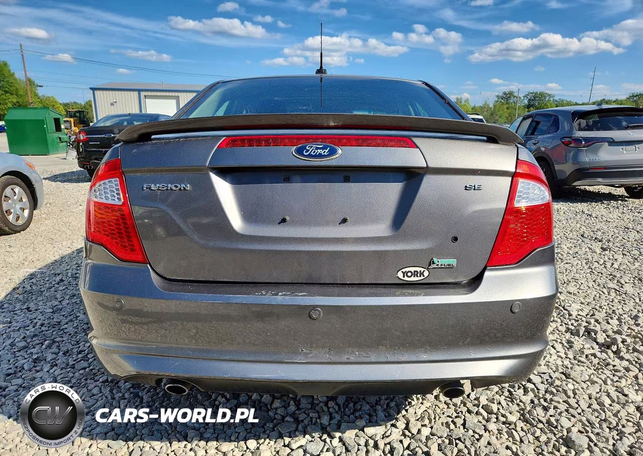 2010 Ford Fusion Se VIN:3FAHP0HG5AR337237 - 6