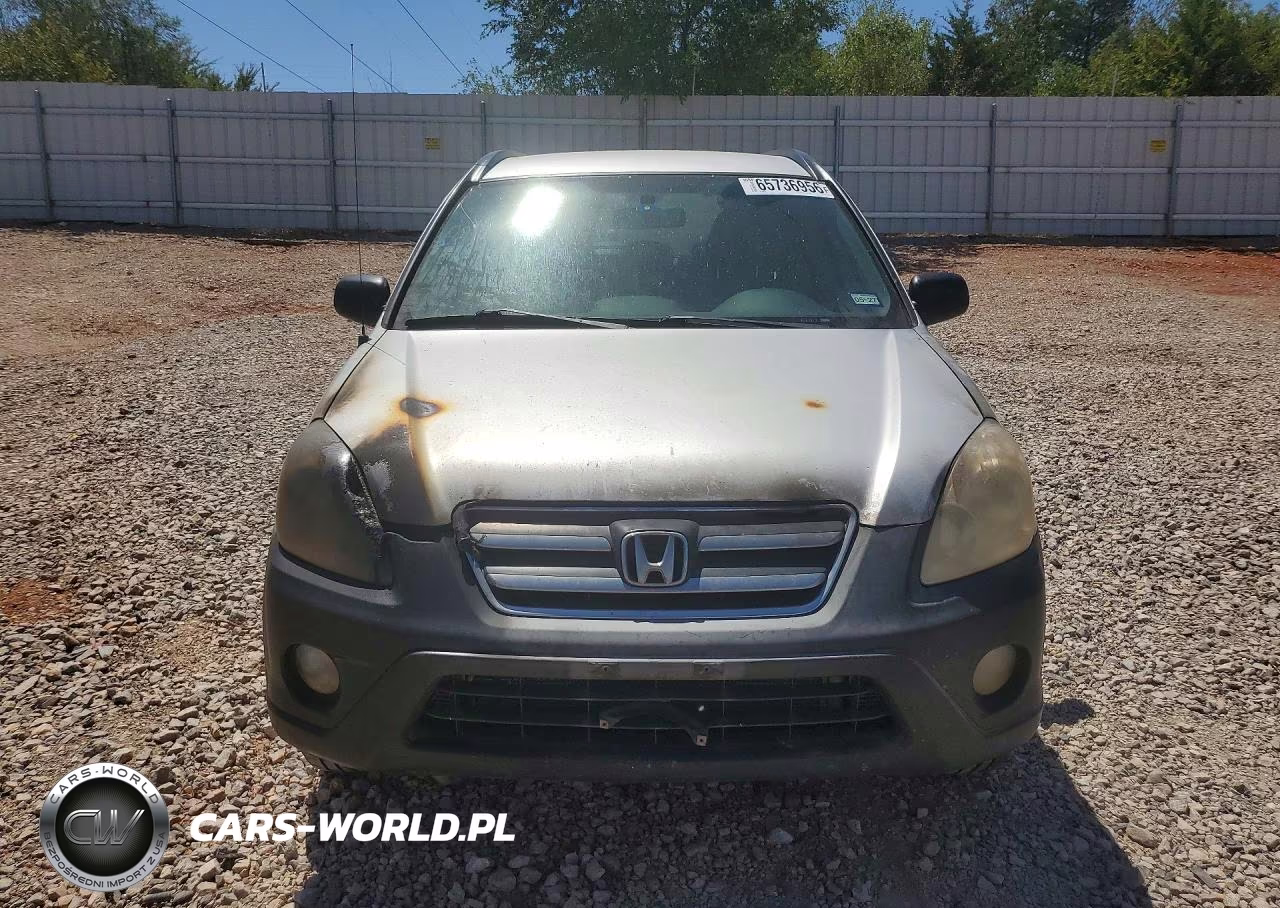 2006 Honda Cr-V Lx VIN:JHLRD78556C057616 - 5