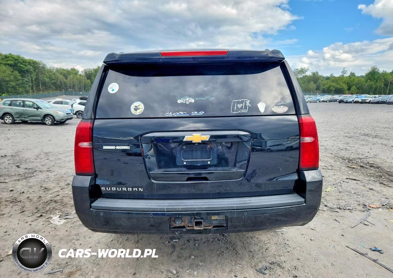 2017 Chevrolet Suburban K1500 Lt VIN:1GNSKHKCXHR240034 - 6