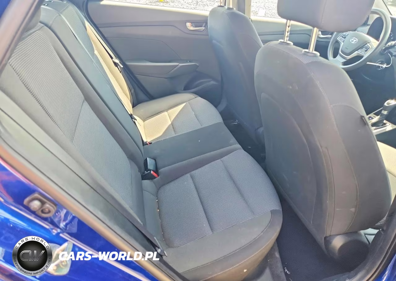 2021 Hyundai Accent Se VIN:3KPC24A69ME128820 - 10