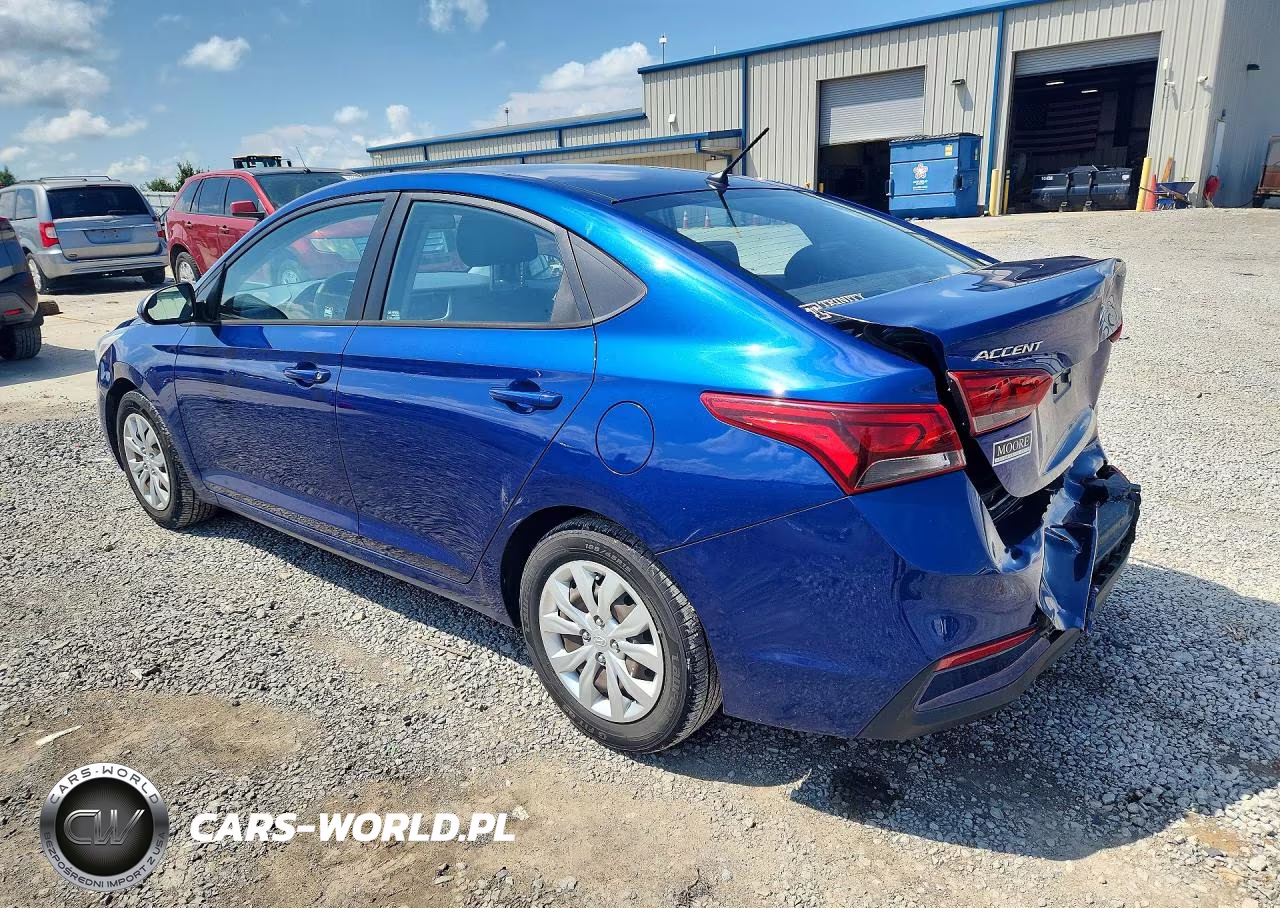 2021 Hyundai Accent Se VIN:3KPC24A69ME128820 - 2