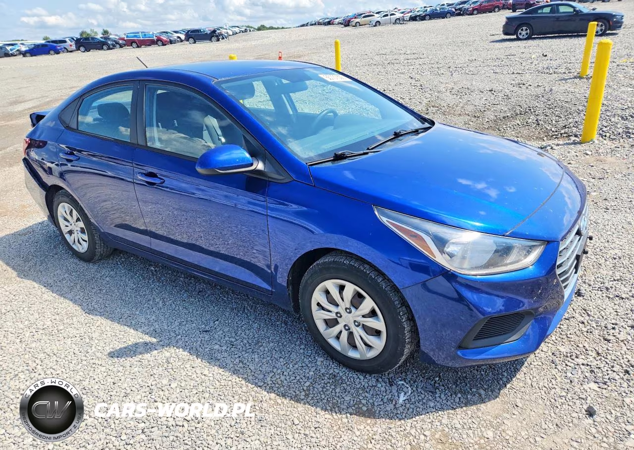 2021 Hyundai Accent Se VIN:3KPC24A69ME128820 - 4
