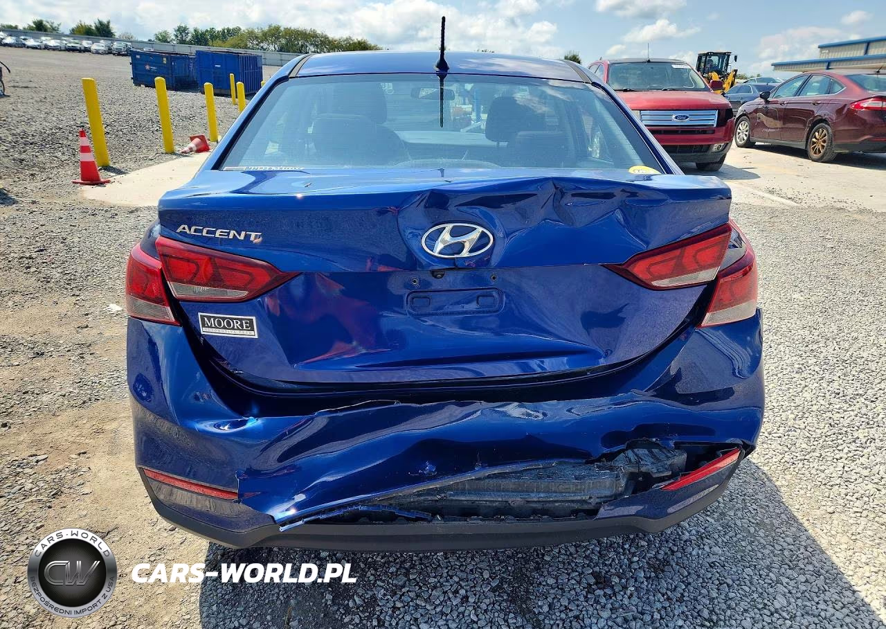 2021 Hyundai Accent Se VIN:3KPC24A69ME128820 - 6