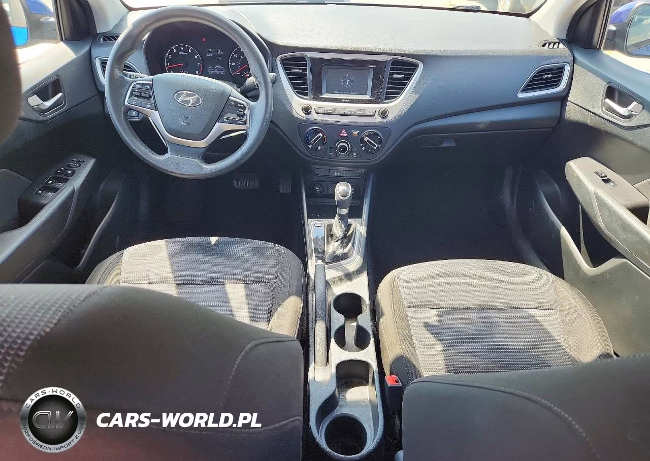 2021 Hyundai Accent Se VIN:3KPC24A69ME128820 - 8