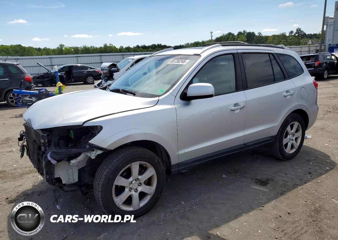 2009 Hyundai Santa Fe Se VIN:5NMSH13E09H238846 - 1