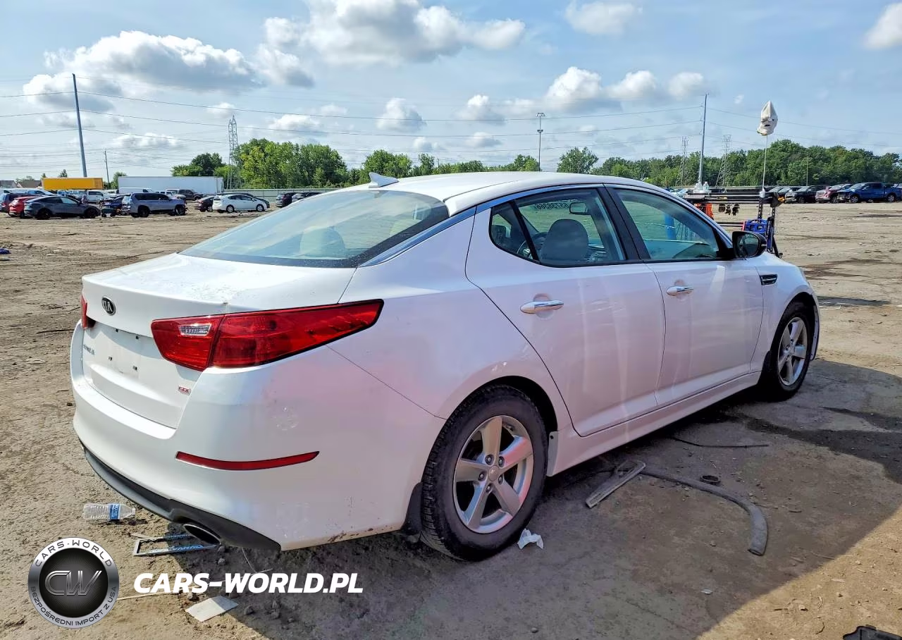 2015 Kia Optima Lx VIN:KNAGM4A77F5598991 - 3