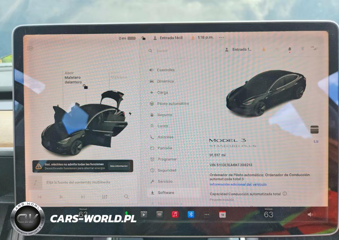 2019 Tesla Model 3 VIN:5YJ3E1EA6KF398213 - 9