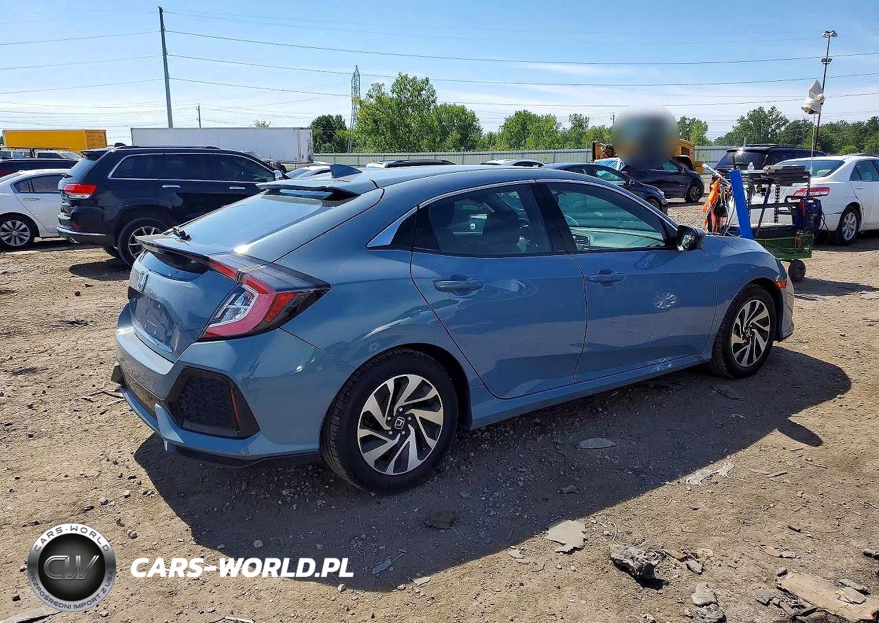 2017 Honda Civic Lx VIN:SHHFK7H34HU232575 - 3