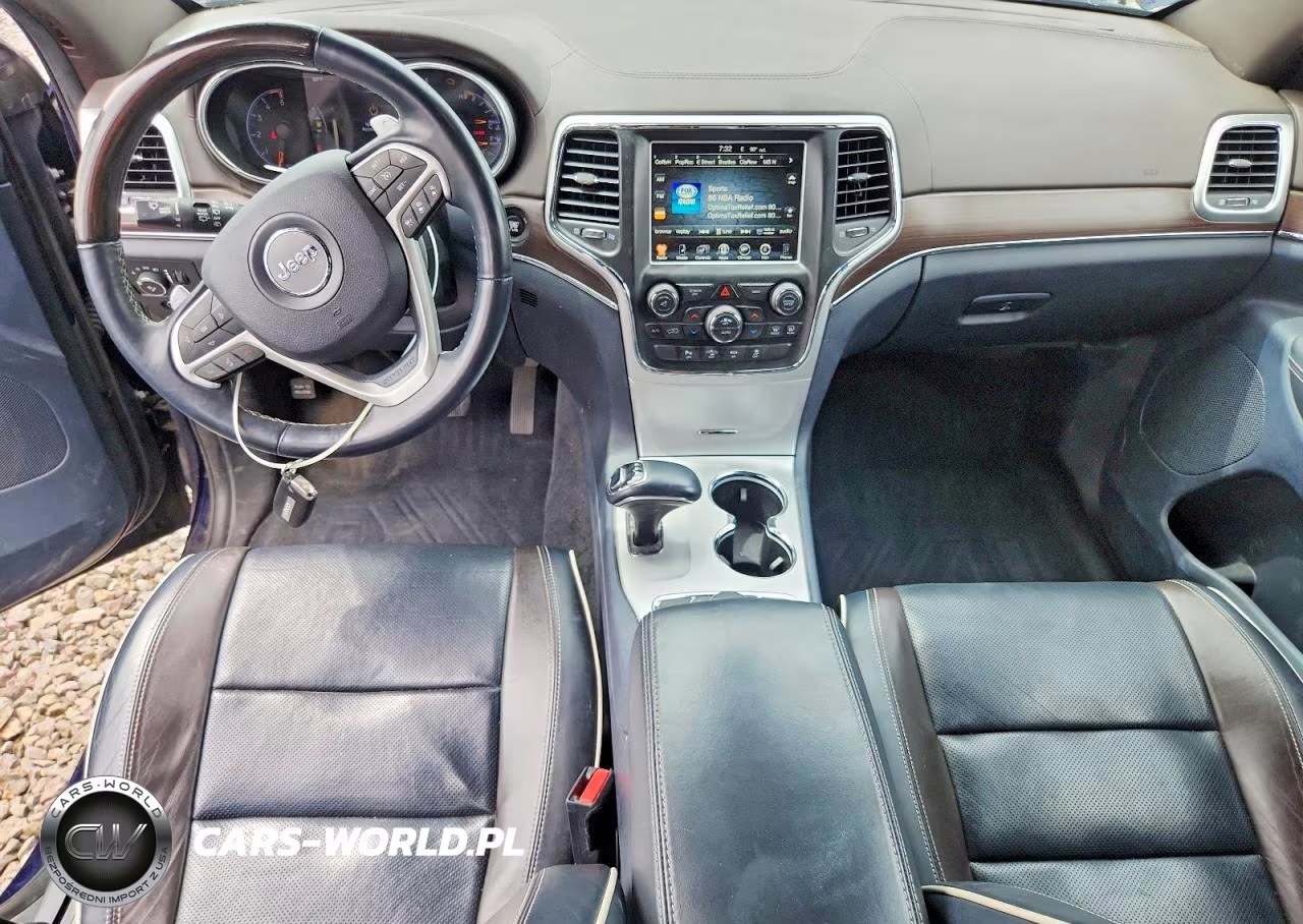 2015 Jeep Grand Cherokee Overland VIN:1C4RJFCM3FC855966 - 8
