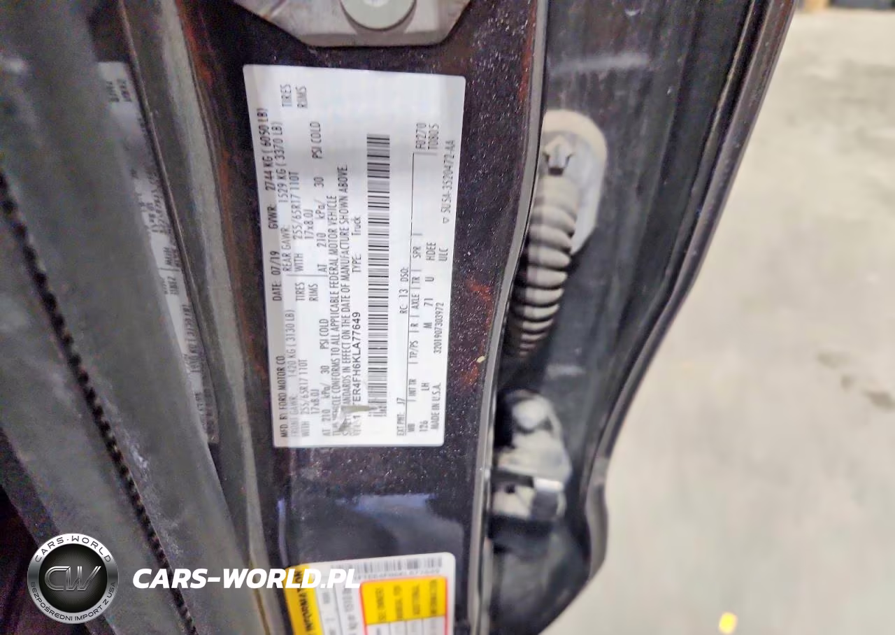 2019 Ford Ranger Xl VIN:1FTER4FH6KLA77649 - 12