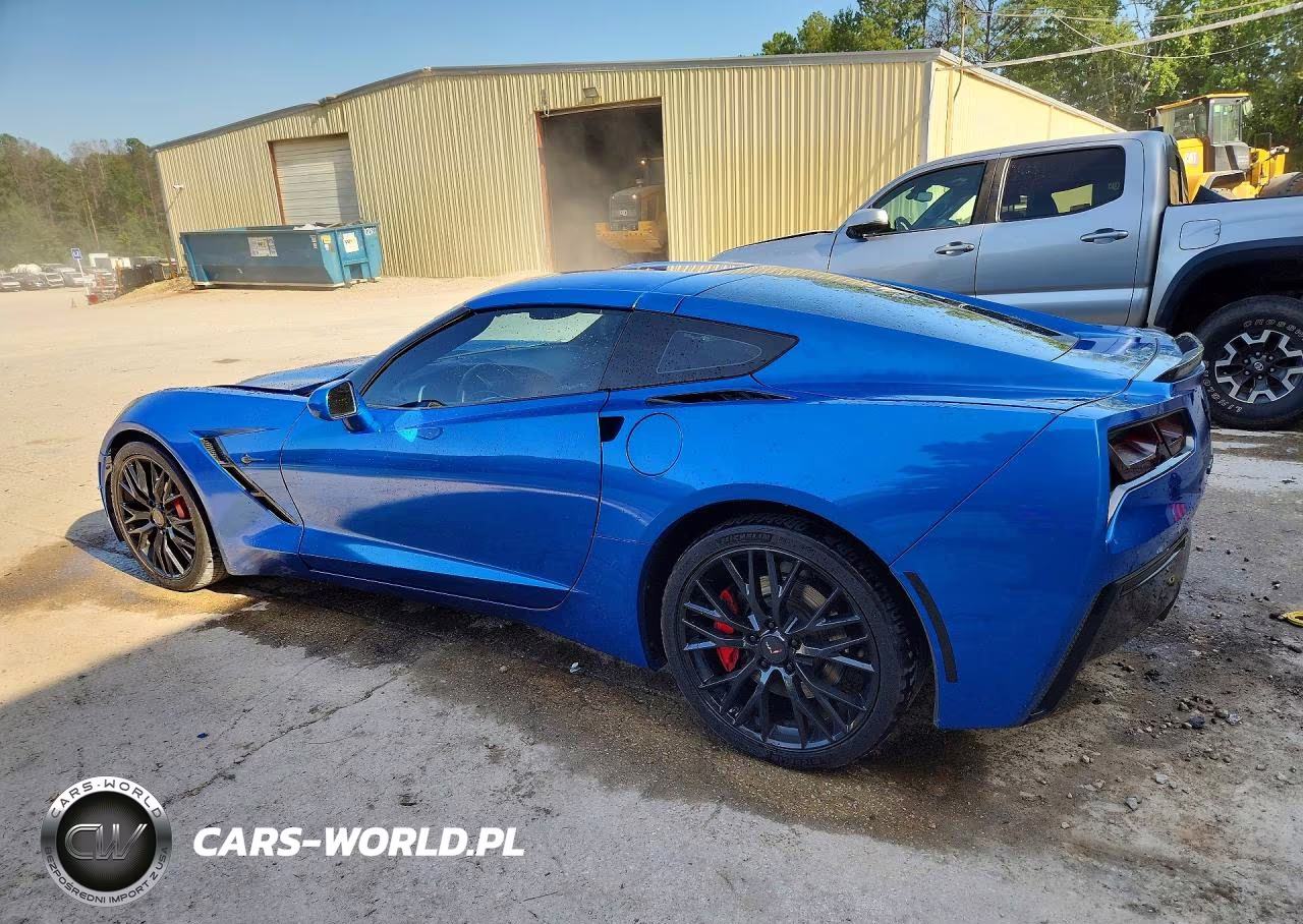 2015 Chevrolet Corvette Stingray 2Lt VIN:1G1YD2D73F5100155 - 2