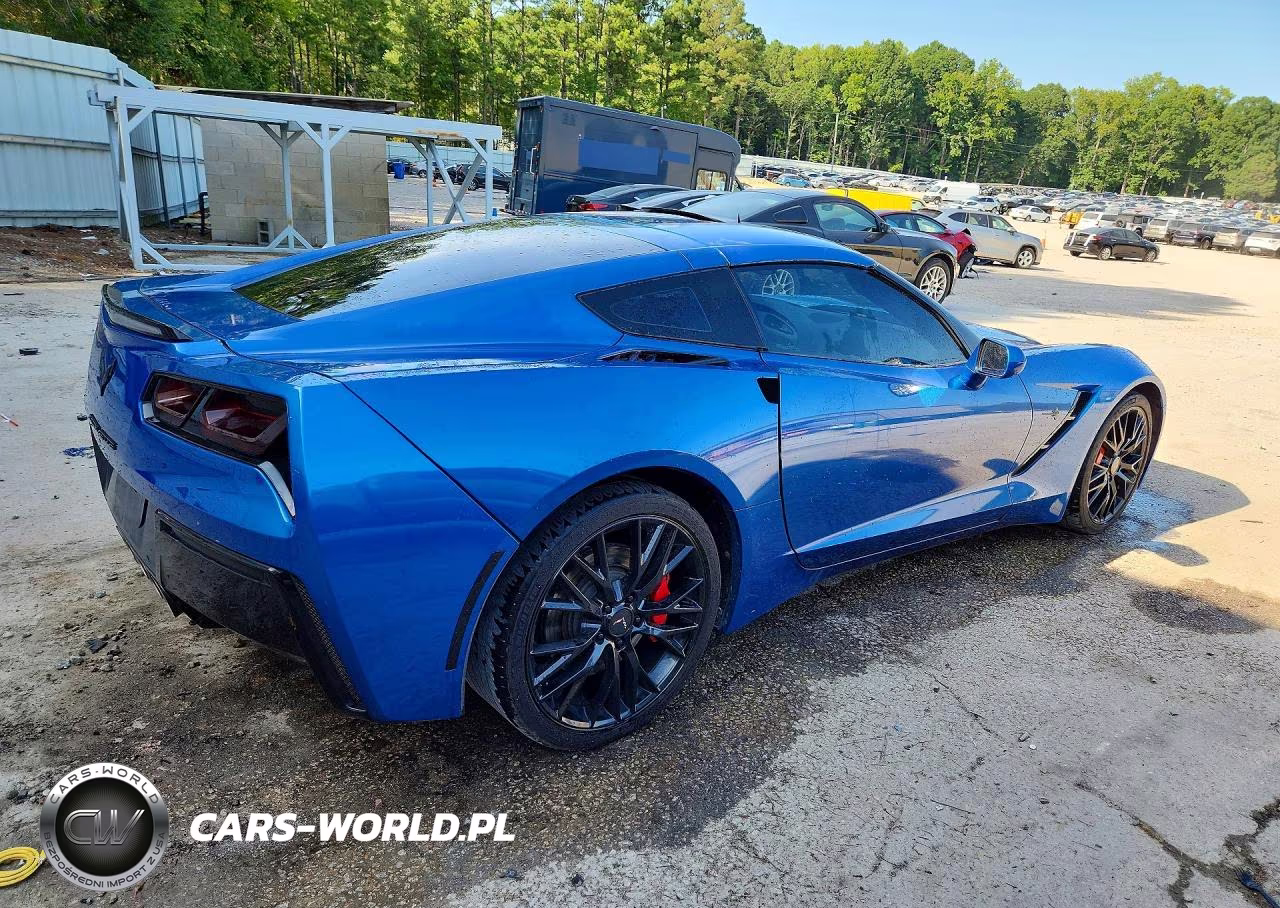 2015 Chevrolet Corvette Stingray 2Lt VIN:1G1YD2D73F5100155 - 3