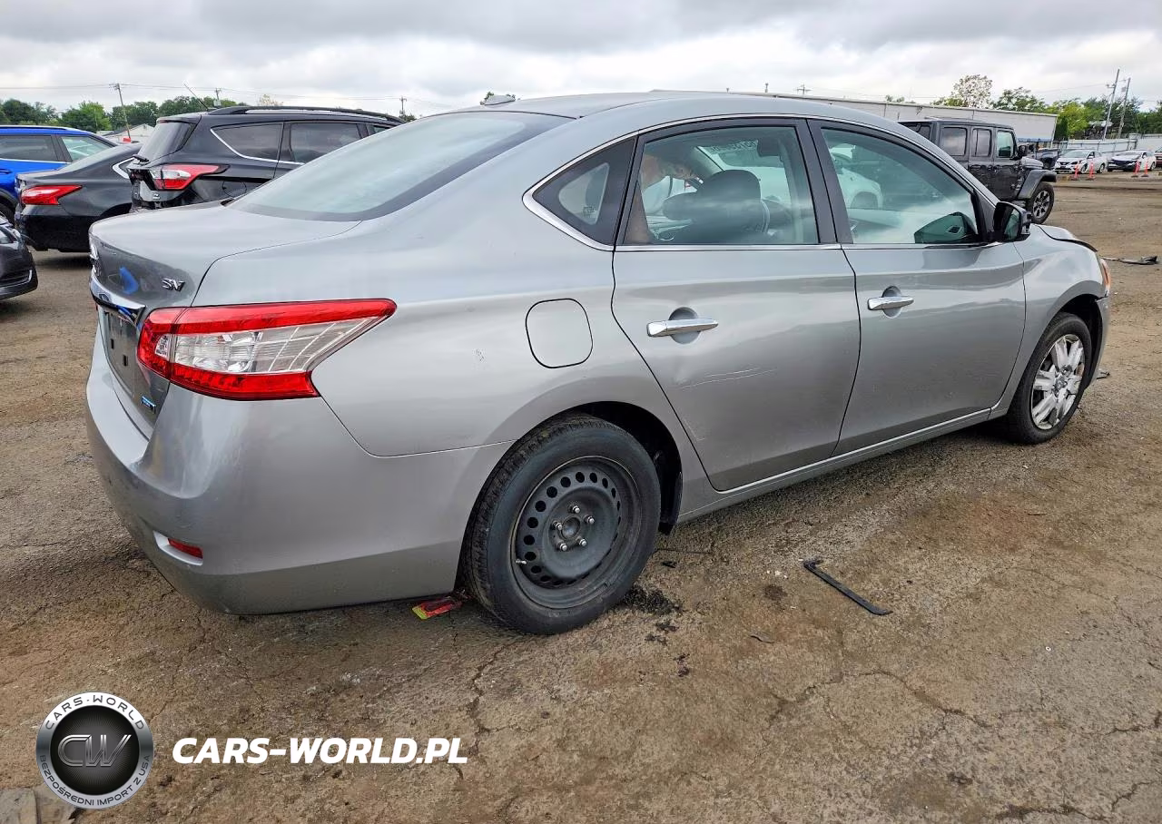 2014 Nissan Sentra Sv VIN:3N1AB7AP7EY338725 - 3