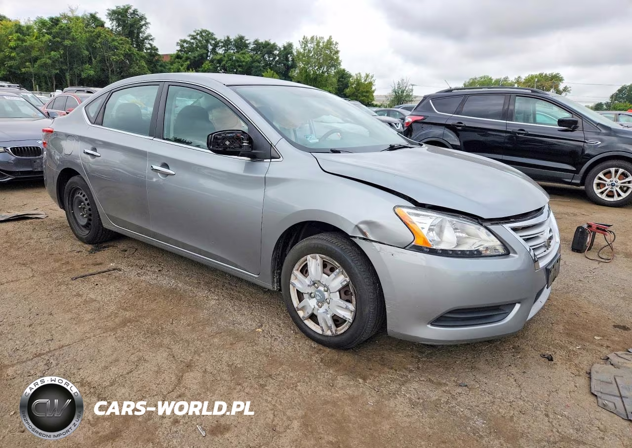 2014 Nissan Sentra Sv VIN:3N1AB7AP7EY338725 - 4