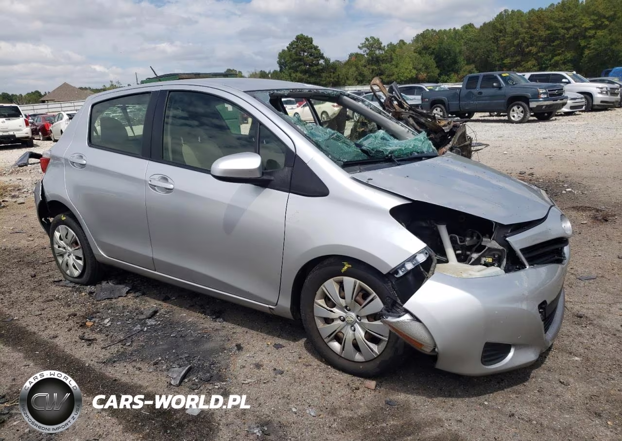 2013 Toyota Yaris VIN:JTDKTUD34DD545550 - 4
