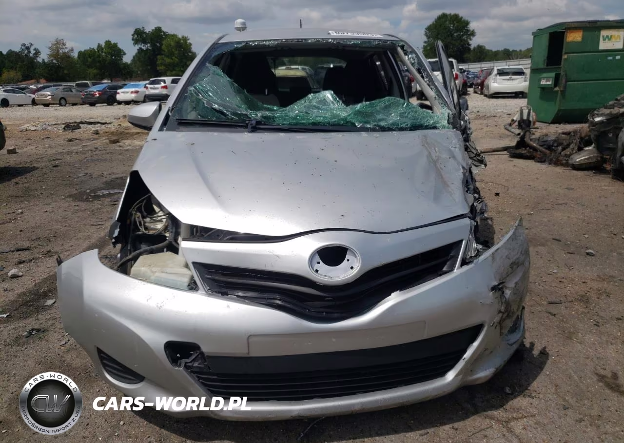 2013 Toyota Yaris VIN:JTDKTUD34DD545550 - 5