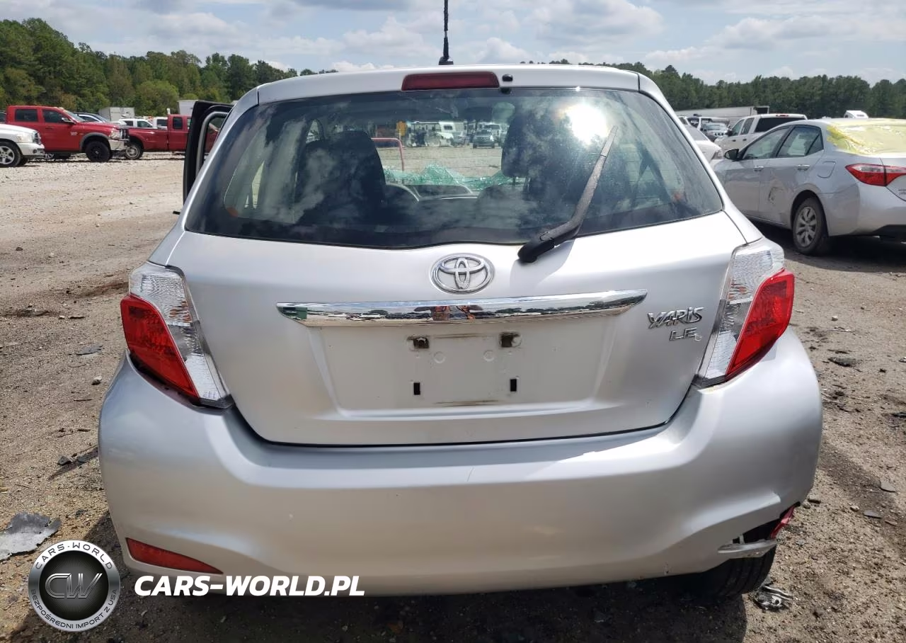 2013 Toyota Yaris VIN:JTDKTUD34DD545550 - 6