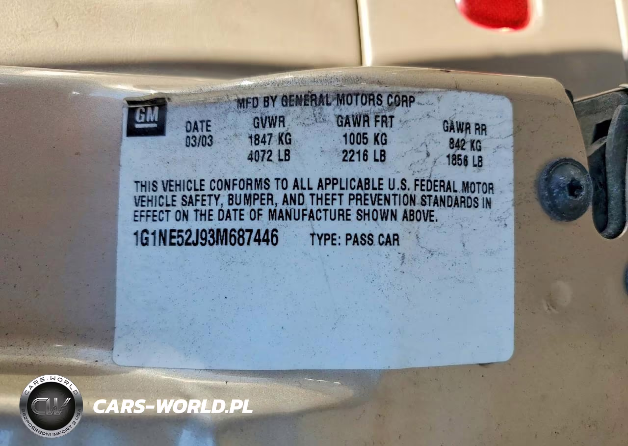 2003 Chevrolet Malibu Ls VIN:1G1NE52J93M687446 - 12