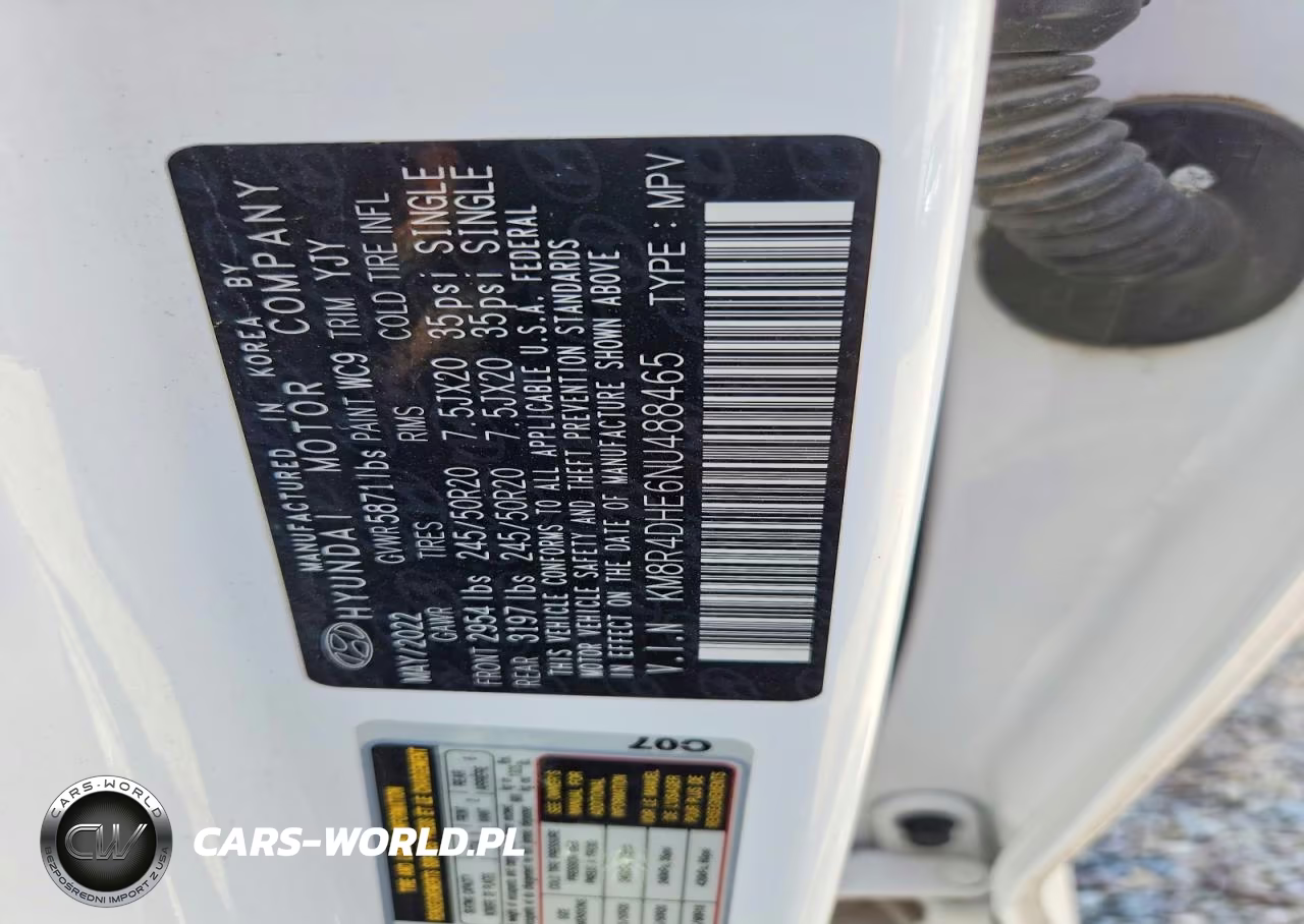 2022 Hyundai Palisade Sel VIN:KM8R4DHE6NU488465 - 13