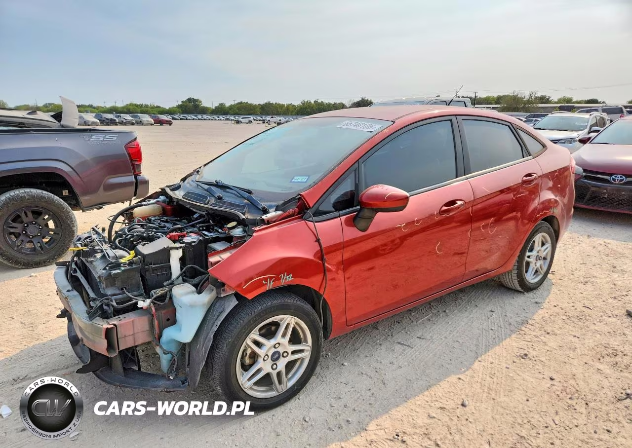 2019 Ford Fiesta Se VIN:3FADP4BJ1KM158010 - 1