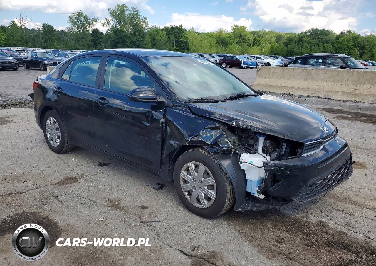 2021 Kia Rio S VIN:3KPA24AD8ME420500 - 4