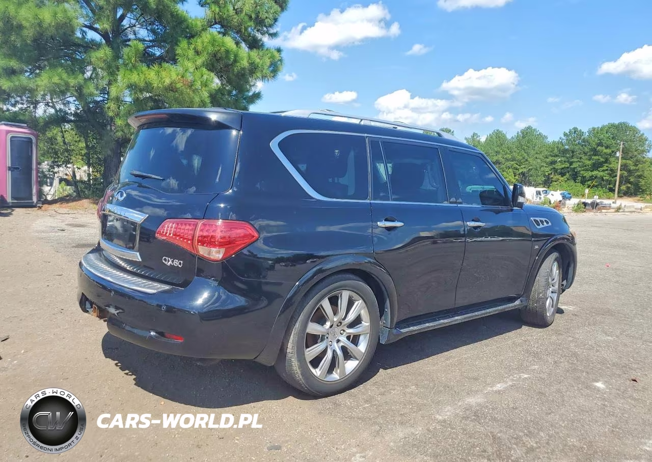 2014 Infiniti Qx80 Base VIN:JN8AZ2NE5E9066545 - 3