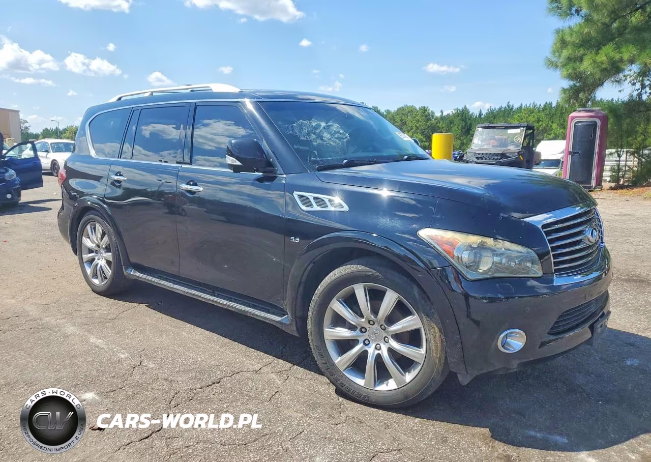2014 Infiniti Qx80 Base VIN:JN8AZ2NE5E9066545 - 4
