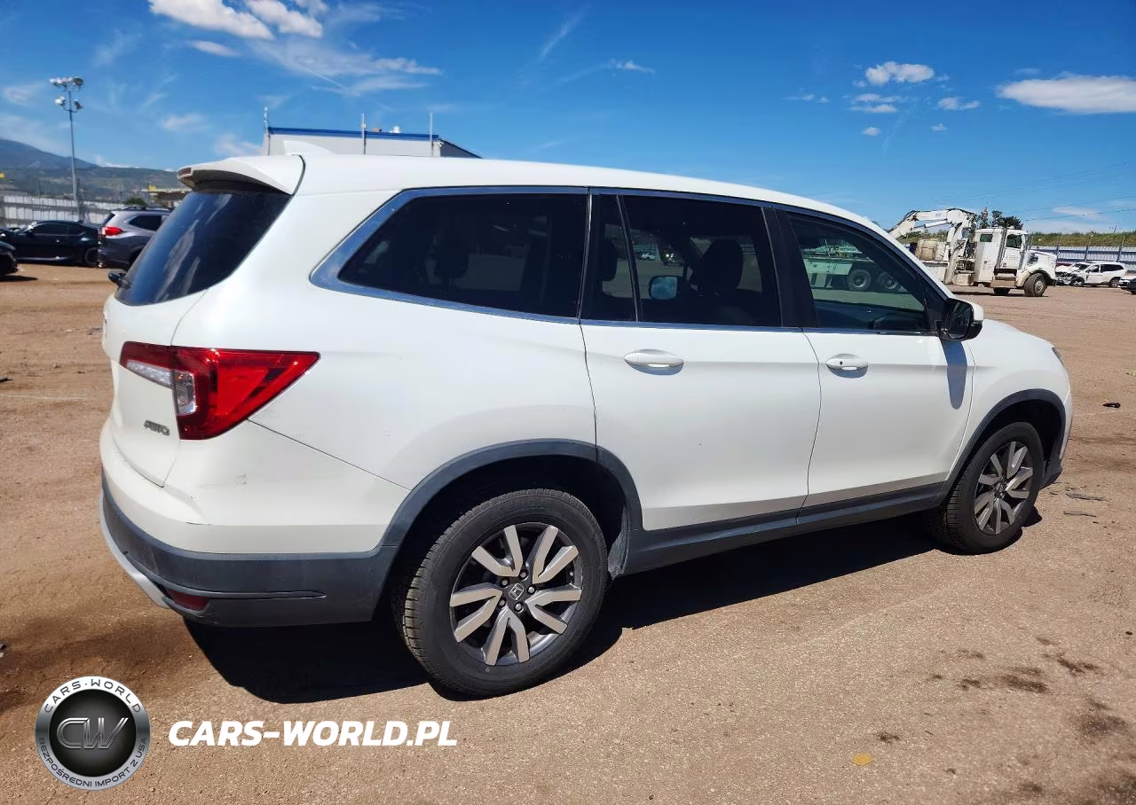 2020 Honda Pilot Exl VIN:5FNYF6H54LB058509 - 3