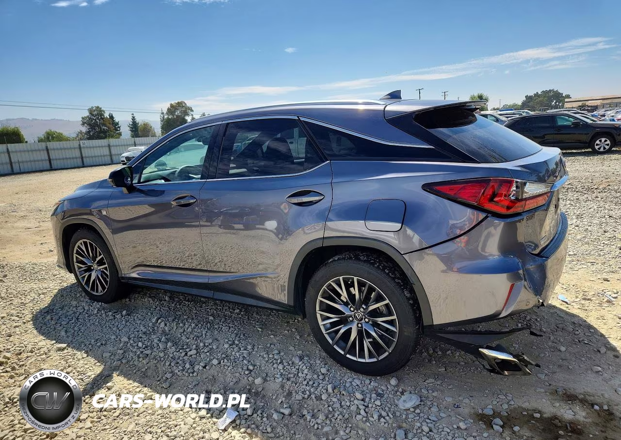 2017 Lexus Rx 350 F Sport VIN:2T2BZMCA8HC132902 - 2