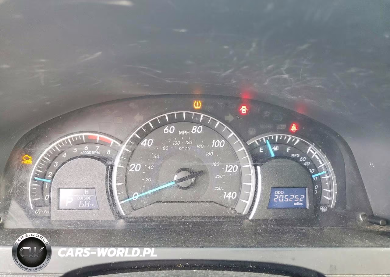 2012 Toyota Camry Xle VIN:4T4BF1FK7CR250307 - 9