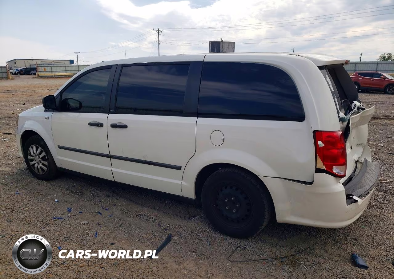 2013 Dodge Grand Caravan Se VIN:2C4RDGBG5DR662893 - 2