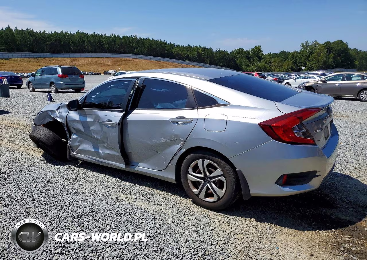 2016 Honda Civic Lx VIN:19XFC2F54GE093946 - 2