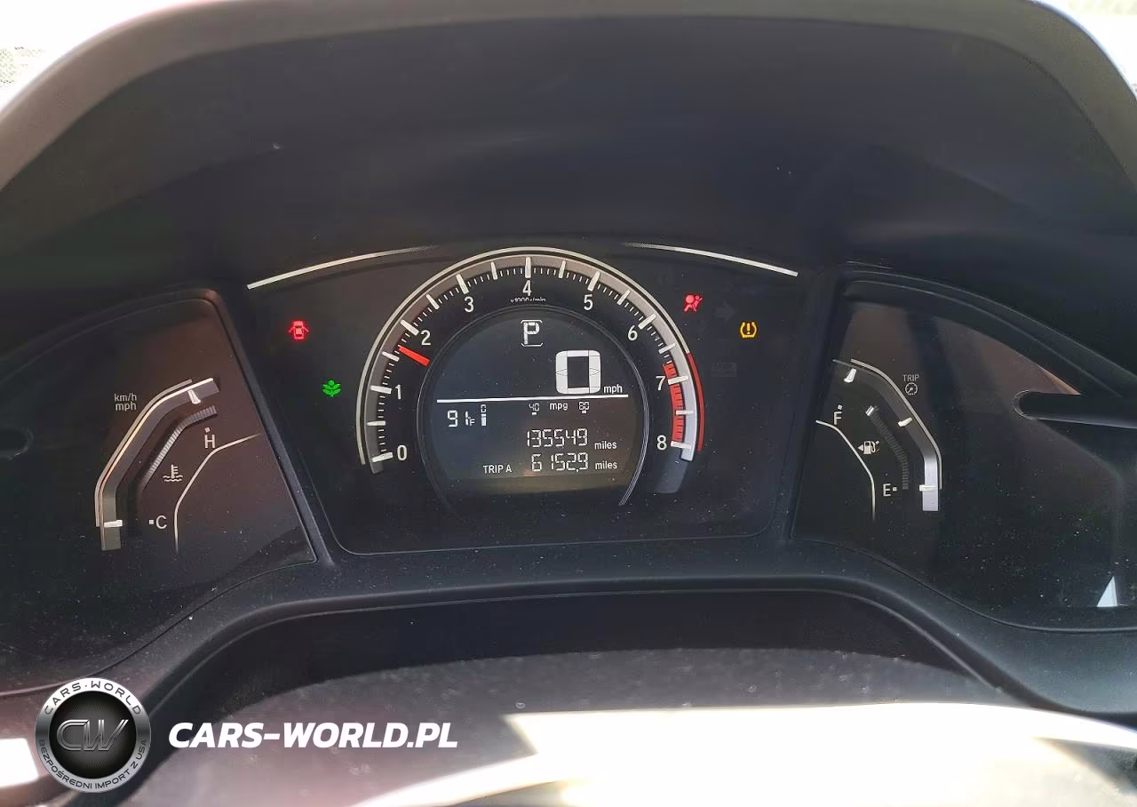 2016 Honda Civic Lx VIN:19XFC2F54GE093946 - 9