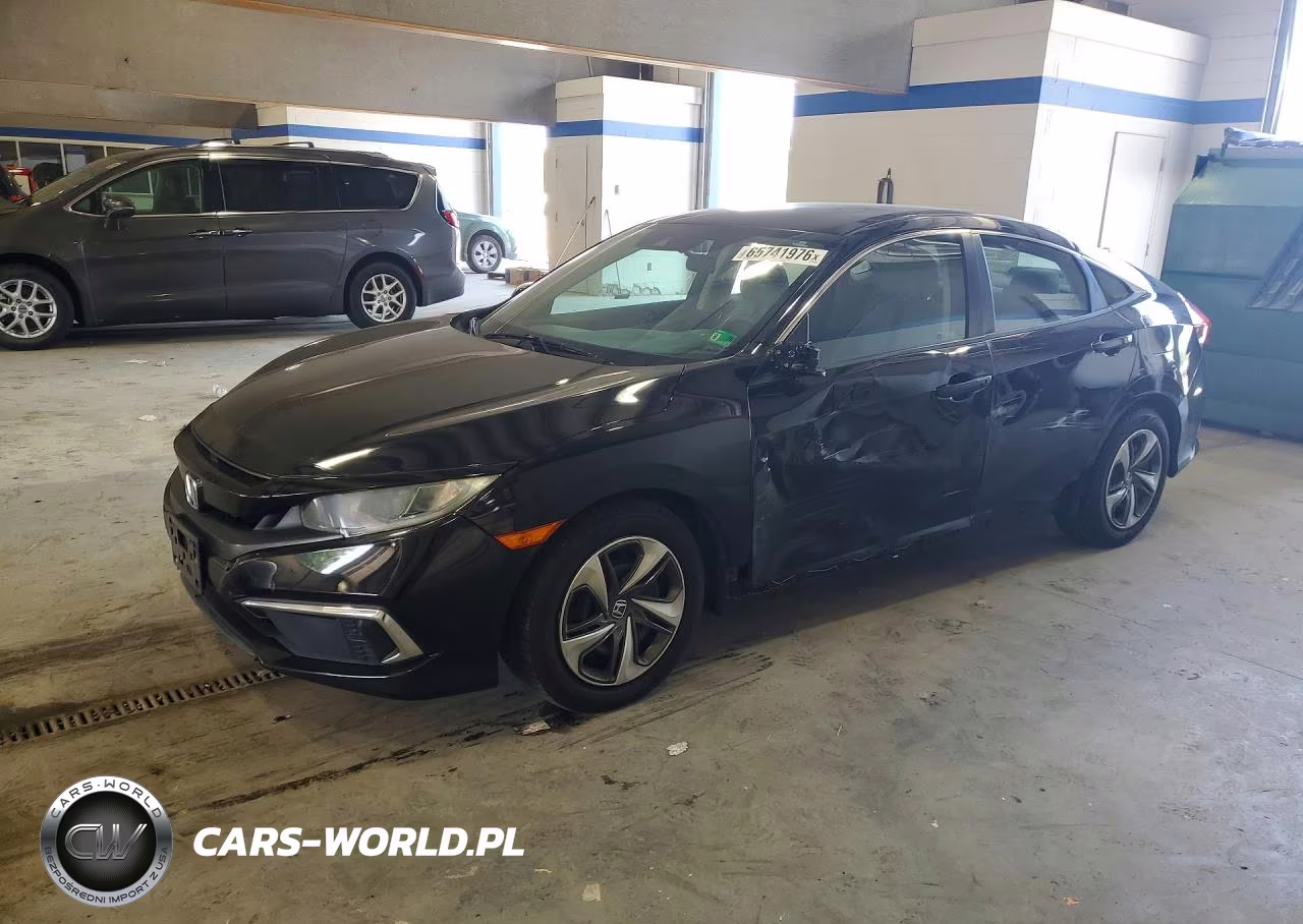 2019 Honda Civic Lx VIN:19XFC2F68KE019866 - 1