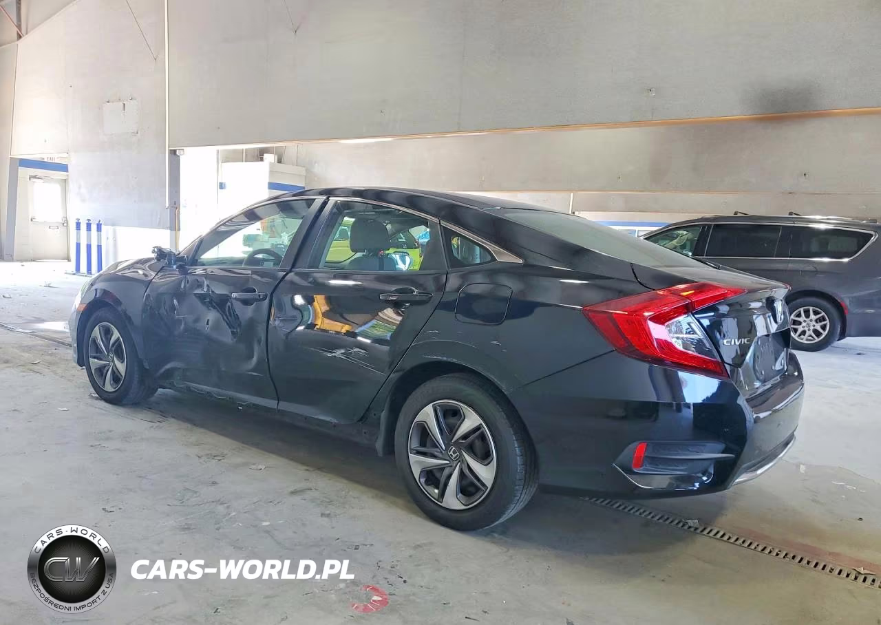 2019 Honda Civic Lx VIN:19XFC2F68KE019866 - 2