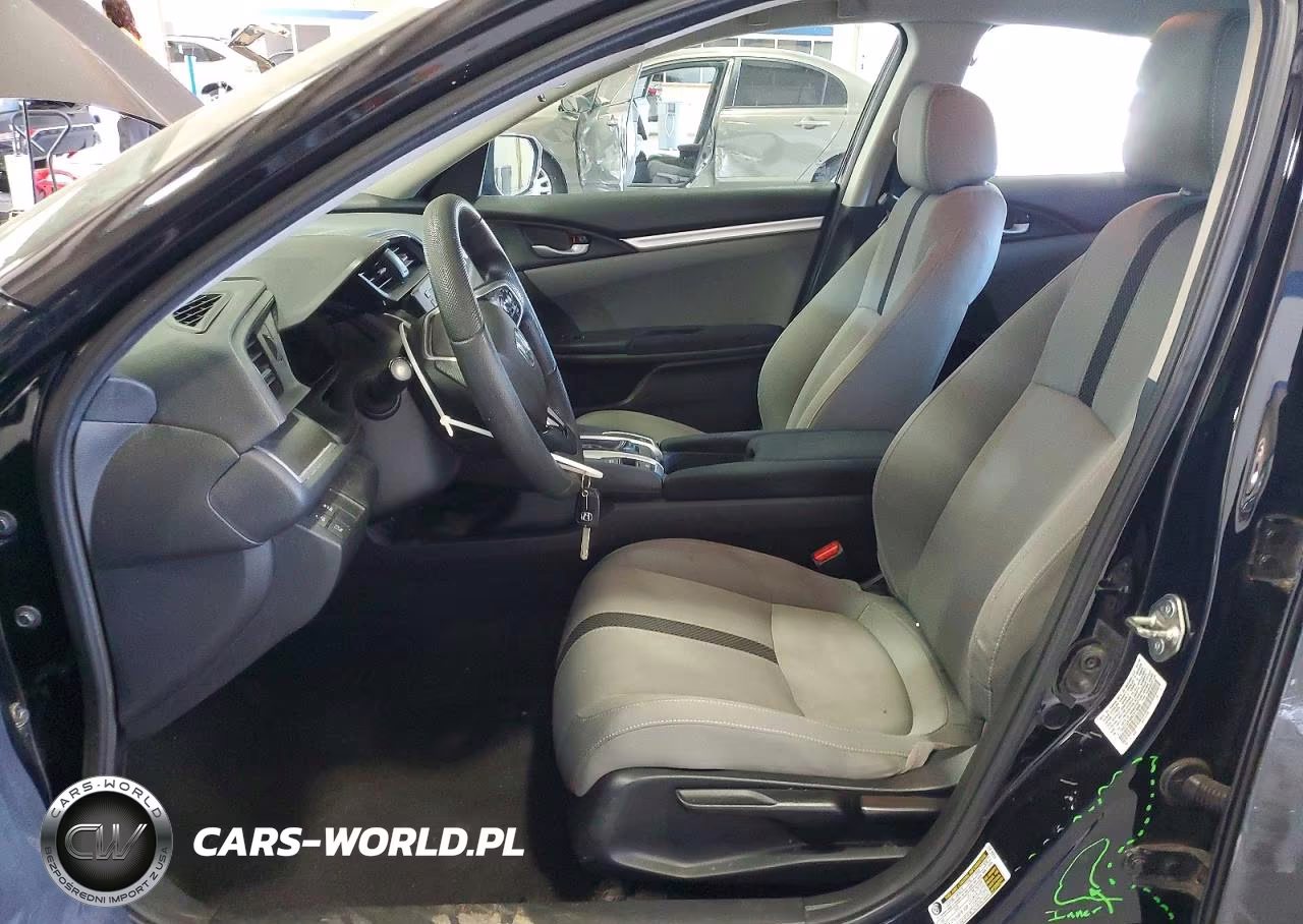2019 Honda Civic Lx VIN:19XFC2F68KE019866 - 7