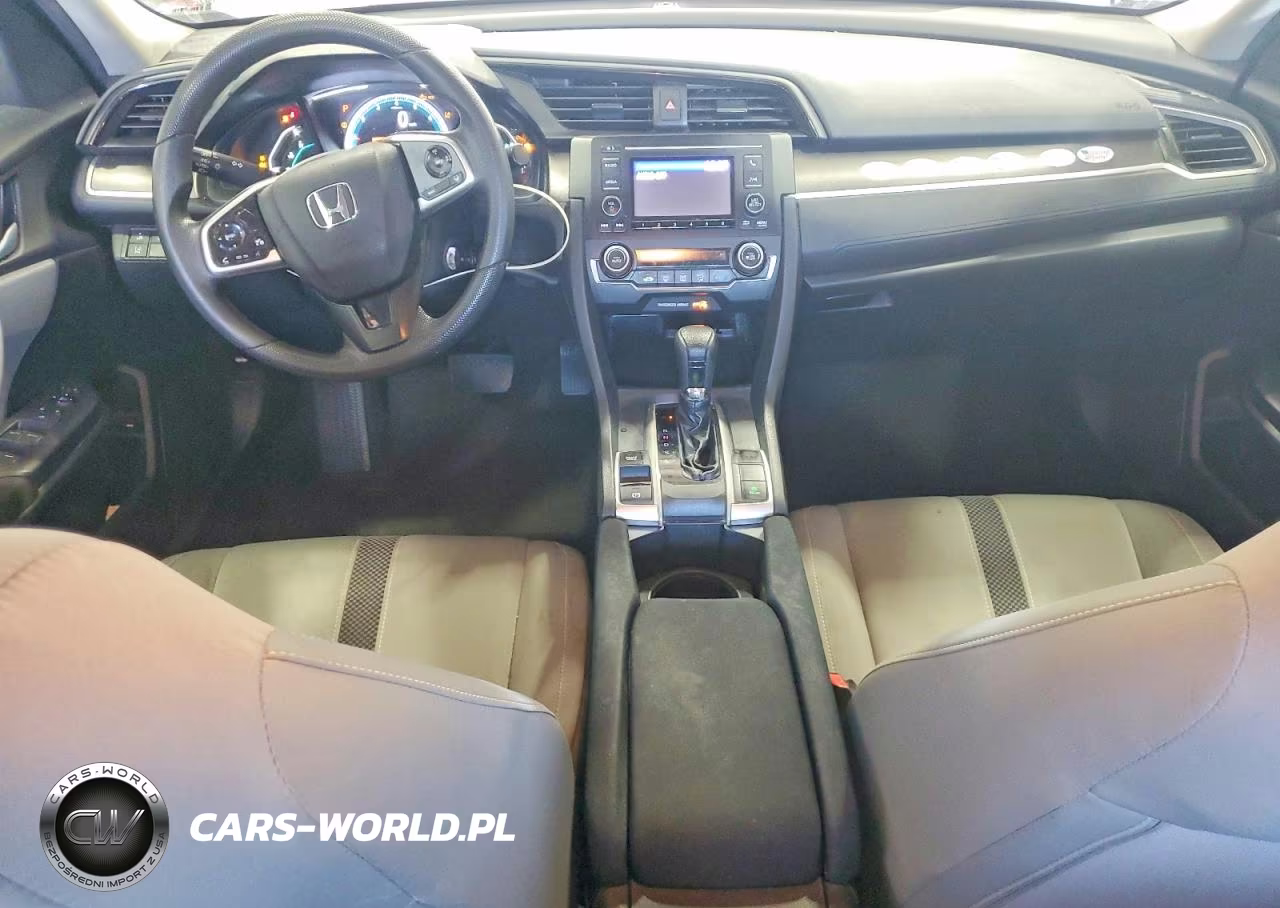 2019 Honda Civic Lx VIN:19XFC2F68KE019866 - 8