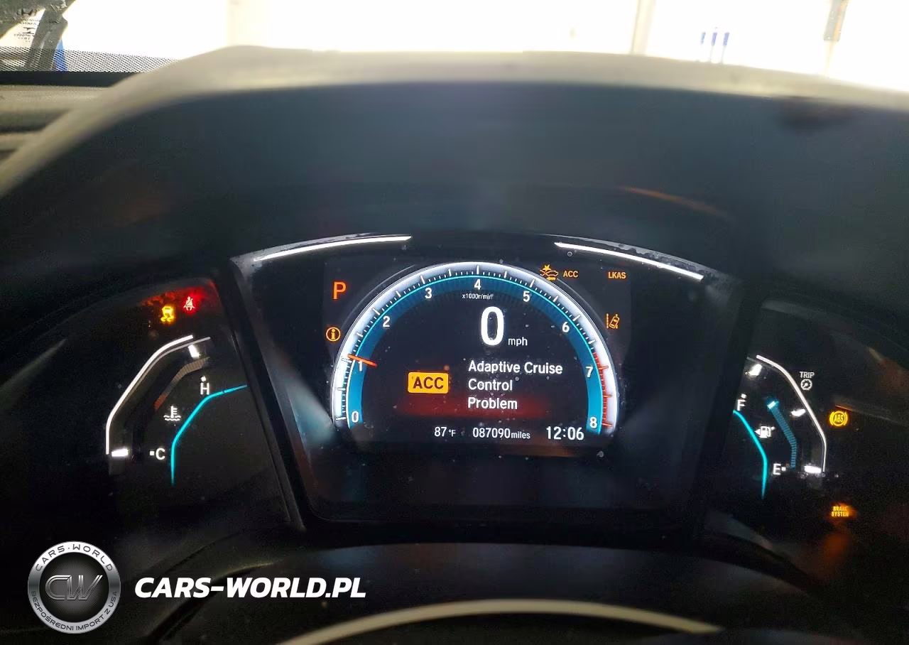 2019 Honda Civic Lx VIN:19XFC2F68KE019866 - 9