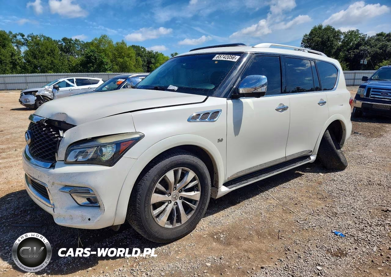 2016 Infiniti Qx80 Base VIN:JN8AZ2ND9G9801408 - 1