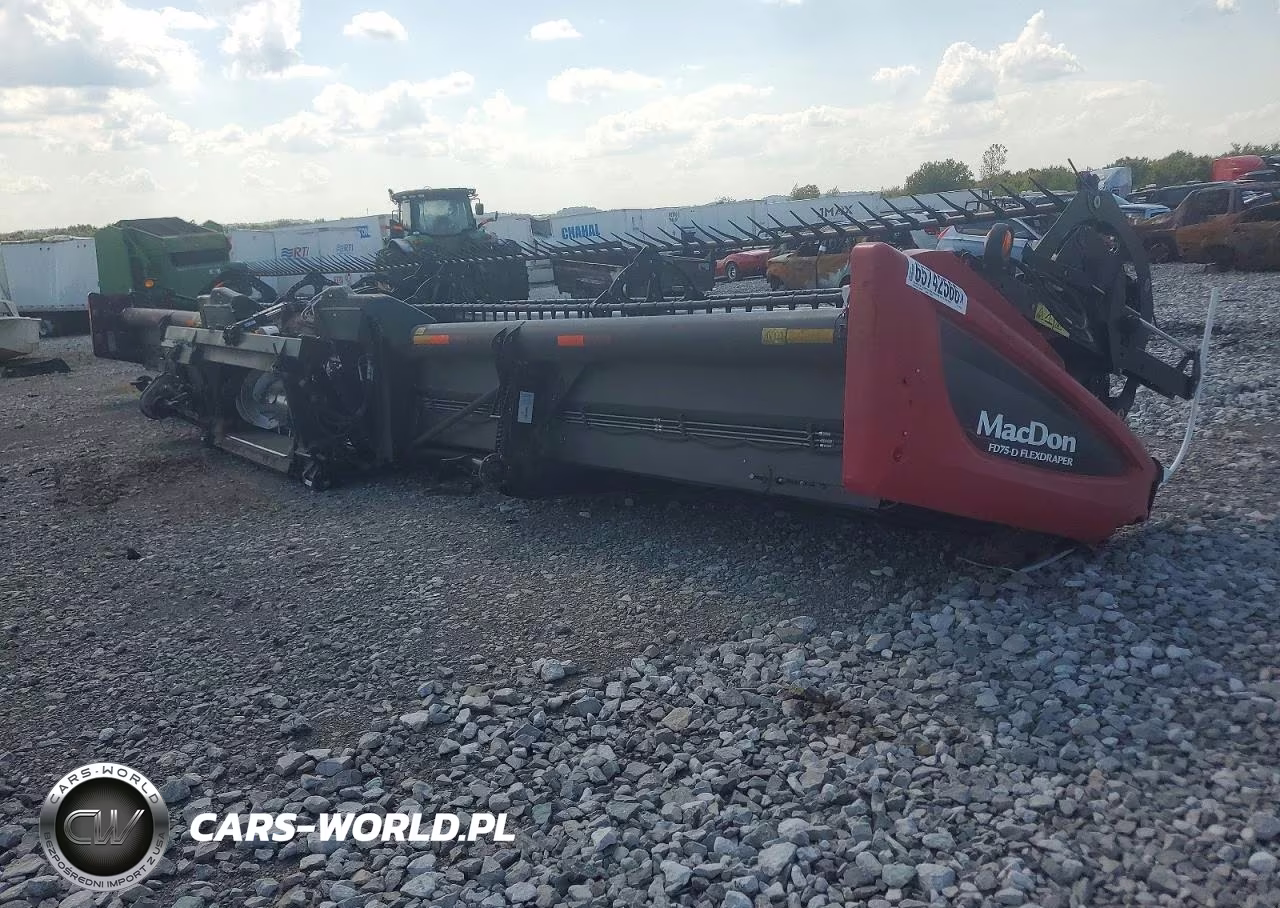 2014 Mac Don Fd75 40 - Row Crop Head VIN:262355 - 2