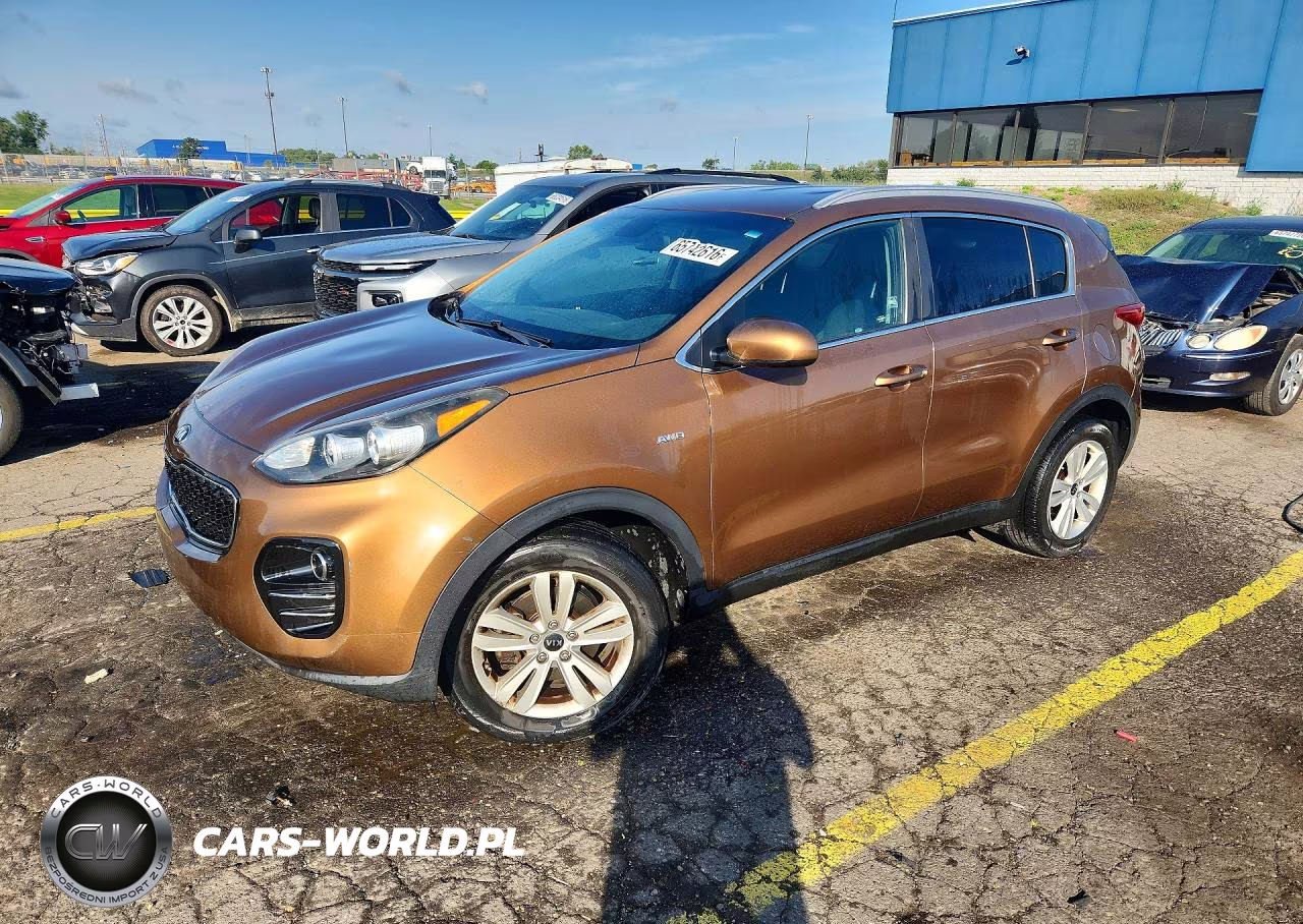 2018 Kia Sportage Lx VIN:KNDPMCAC6J7406709 - 1