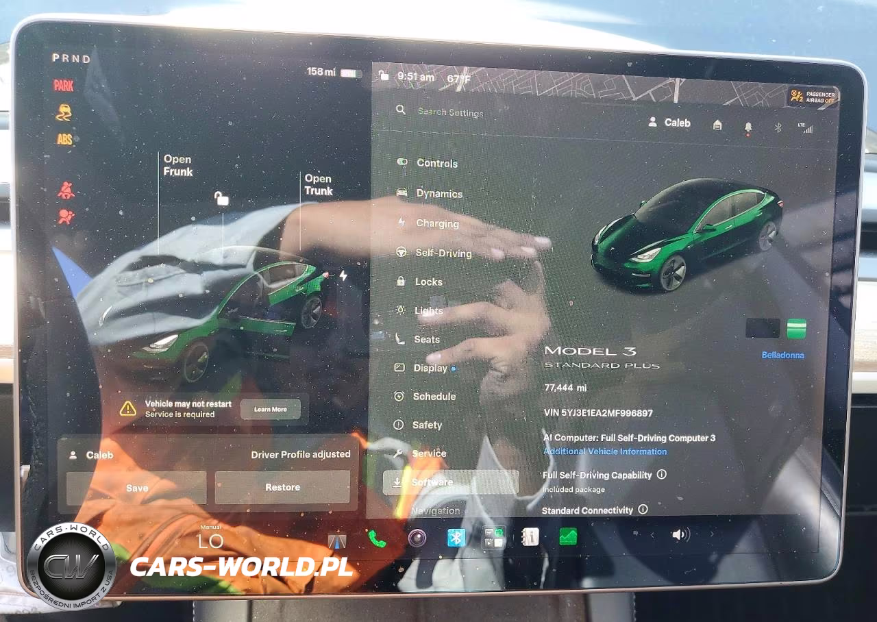 2021 Tesla Model 3 VIN:5YJ3E1EA2MF996897 - 9
