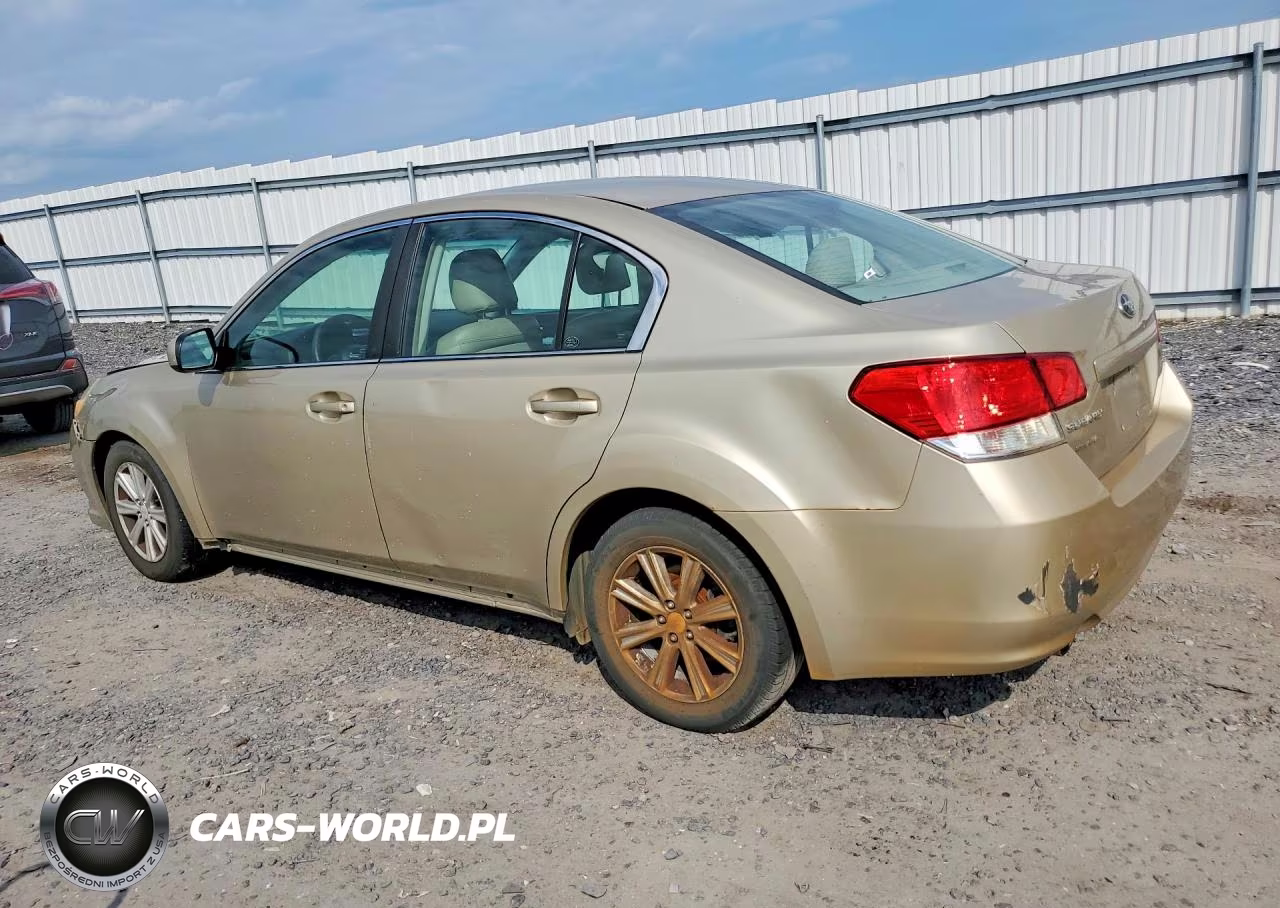 2010 Subaru Legacy 2.5I Premium VIN:4S3BMCG69A3224683 - 2