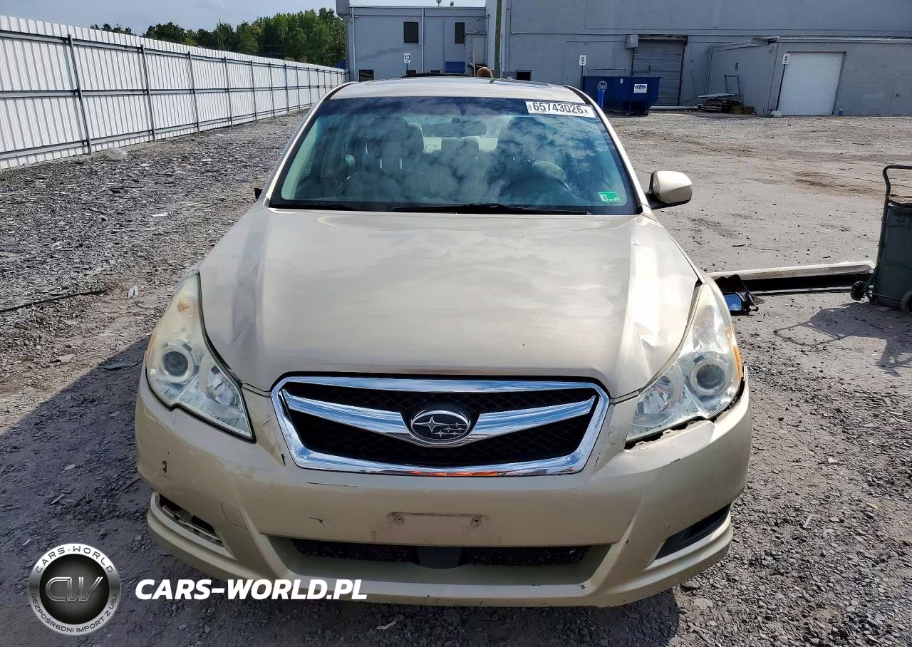 2010 Subaru Legacy 2.5I Premium VIN:4S3BMCG69A3224683 - 5