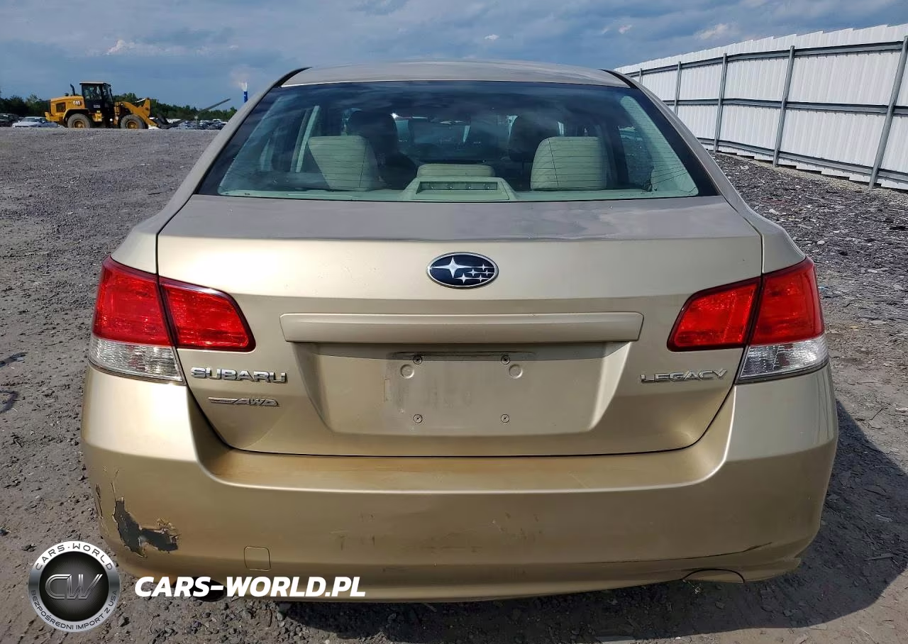 2010 Subaru Legacy 2.5I Premium VIN:4S3BMCG69A3224683 - 6