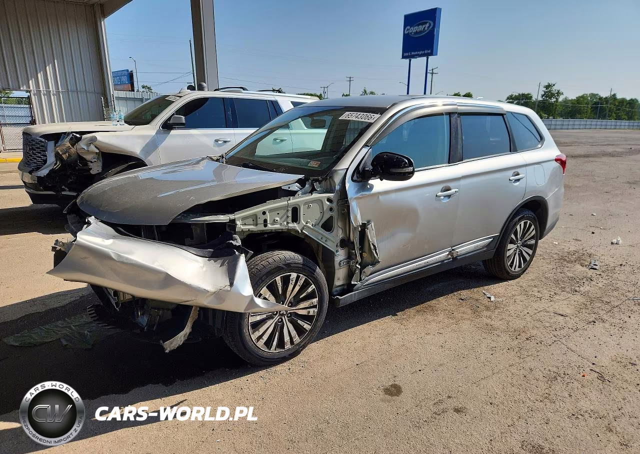 2019 Mitsubishi Outlander Se VIN:JA4AD3A35KZ046337 - 1