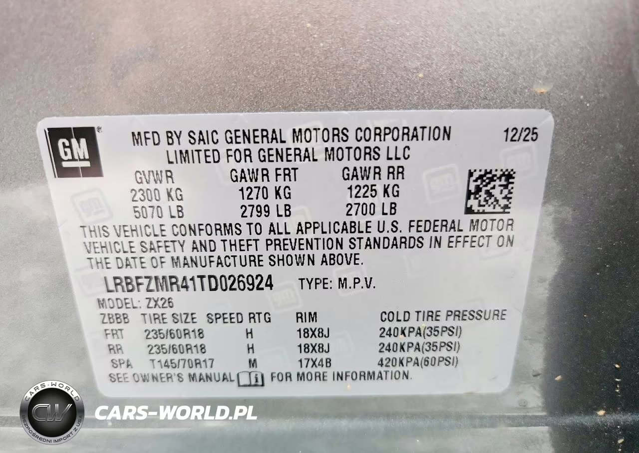 2026 Buick Envision Preferred VIN:LRBFZMR41TD026924 - 12