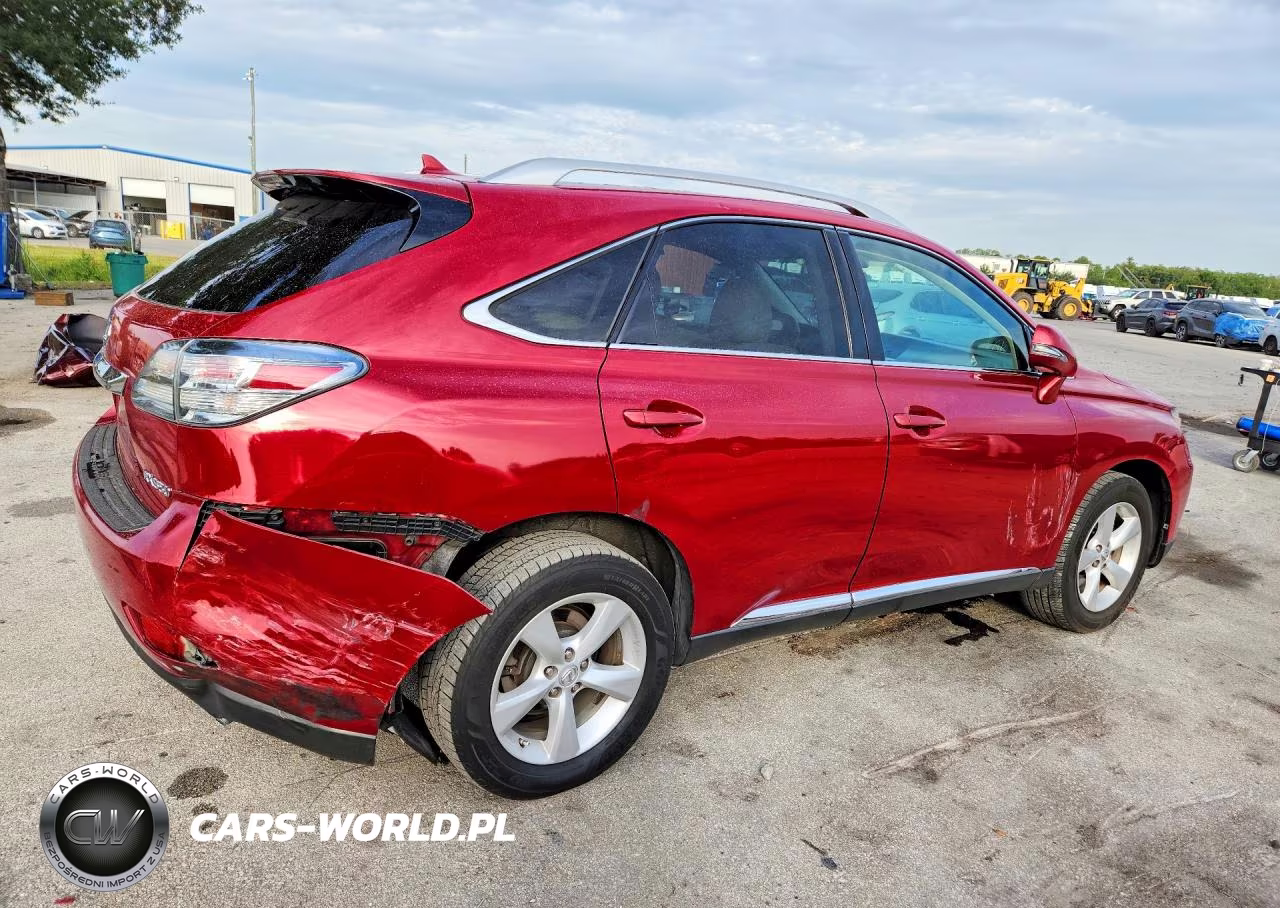 2012 Lexus Rx 350 VIN:2T2ZK1BA7CC080836 - 3
